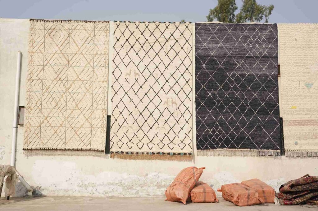 Craftsmanship Behind Moroccan Berber Rugs