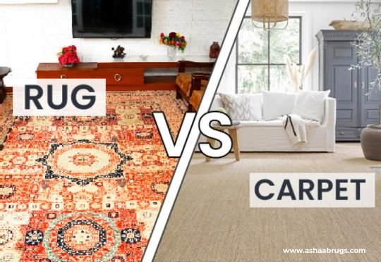 Rug vs Carpet | Break Down the Diff & Benefits | Ashaab Rugs